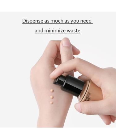 Foundation Pump for MAC/Estee Lauder/Loreal True Match Bottles - Makeup Dispenser with Rotate Lock - Buy Online on GoSupps.com