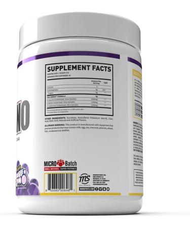 Man Sports ISO Amino Pure Isolated BCAA Powder 210g - Grape Bubblegum - Lean Muscle Building & Fat Burning Supplement - Natural Ingredients - 30 Days Supply - Buy Online on GoSupps.com