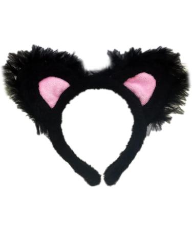 CAZSTYK Soft Cat Headband Animal Shape Plush Ears Hair Hoop for Washing Face Animal Hairbands Cartoon Costume White Super Soft Gli - Buy Online on GoSupps.com