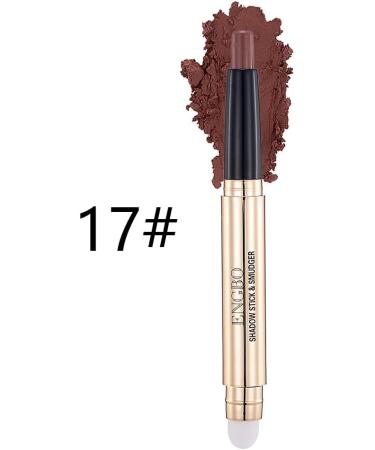  G n rique INTEROOKIE Double Head Monochrome Eyeshadow Pen High Light Smudge Free Beauty Makeup Pearl Light Sleepy Silkworm Eyeshadow (17#) - Buy Online on GoSupps.com