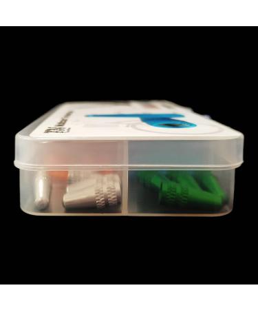 TsunNee 40pcs French Bicycle Valve Caps Colorful Tire Valve Caps in 10 Colors for Durable Protection - Buy Online on GoSupps.com