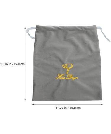 Beaupretty 2pcs Hair Dryer Bags Hair Blower Pouch Drawstring Storage for Traveling Hotel Home - Buy Online on GoSupps.com