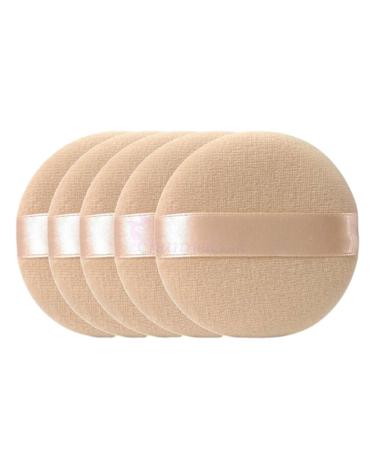 Dajidafu 5pieces Professional Makeup Accessories Beauty Of Skin Sponge Puff Makeup Powder Puff Cotton Facial Powder Tool