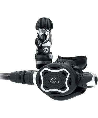 Oceanic ZEO FDXi Yoke Regulator - Black | High Performance Dive Gear - Buy Online on GoSupps.com