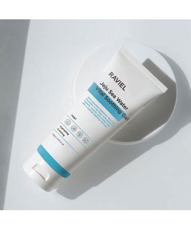 RAVIEL Jeju Lava Sea Water Soothing Gel with Apple & Carrot Extract | Refreshing & Cooling Hydrating Gel for All Skin Types | Aftersun Care | Calms Redness | 5.1 fl oz - Buy Online on GoSupps.com
