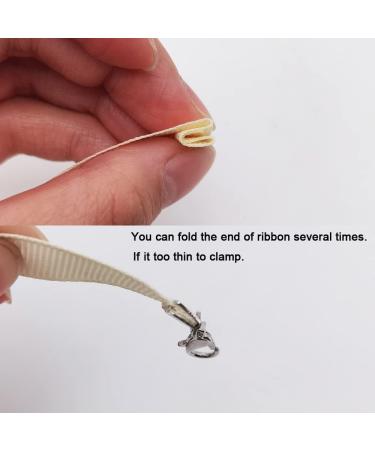 Inspirelle 100 Sets Bronze Ribbon Bracelet Making Kit with Lobster Clasps & Extenders - Buy Online on GoSupps.com