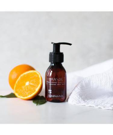  RainPharma Skin Wash Orange - 1000 ml - Skin care - Shower gel - 1 pump per wash - Valid for 1 year - Buy Online on GoSupps.com