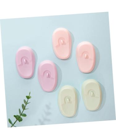 Angoily 3 Pairs Hair Salon Oil Earmuffs Ear Covers Ear Cover for Hairdressing Dyeing Ear Protectors for Hair Dye Silicone Hair Coloring Baking Oil Hairdressing Tool Silica Gel - Buy Online on GoSupps.com