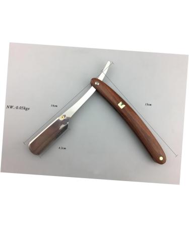 Angoily Foldable Razor for Men - Safe Interchangeable Blade Razor with Bamboo & Metal Cutlery Holder - Buy Online on GoSupps.com