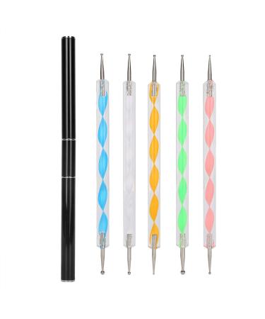 Exquisite Nail Painting Pen - Deformation-Free Dotting Tool for Home Manicure & Beauty Salon - Buy Online on GoSupps.com