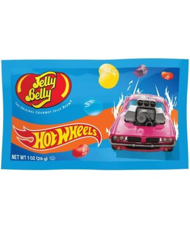 Jelly Belly Hot Wheels 6-Pack Jelly Beans 28g - Christmas Easter & Holiday Candy Gluten Free Kosher Candy Peanut-Free Kid Candy for Holidays Valentine Stocking Stuffers for Teens - Buy Online on GoSupps.com
