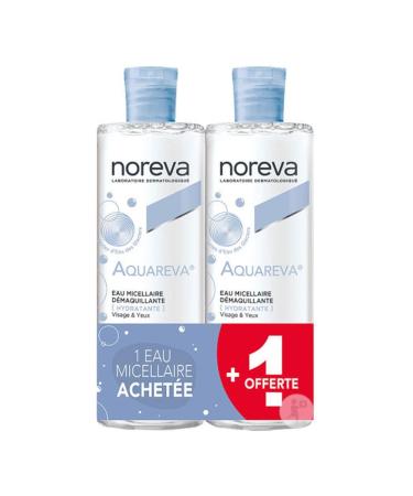 Noreva Aquareva micellar water make-up remover 2x400ml