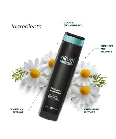 Nirvel Camomile Shampoo - Nourishing Hair Care for All Hair Types | International Shipping - Buy Online on GoSupps.com