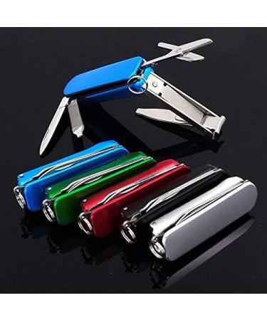 PSGS Multifunctional Nail Clipper Belt Finger File Belt Key Ring Finger Scissors Belt Finger Plier Belt Scissors (Color : RD) - Buy Online on GoSupps.com