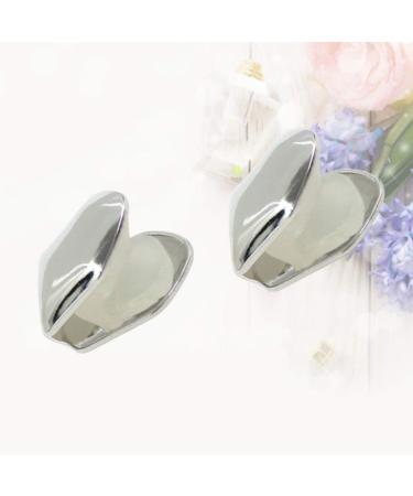 EXCEART 4pcs Silver Plated Small Single Tooth Cap - Hip Hop Teeth Grill Decoration - Buy Online on GoSupps.com