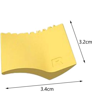 2 Pieces Silicone Eyelash Stamper Tool Quick Stencils Multifunctional Eyelash Aid for Girl Gift Yellow - Buy Online on GoSupps.com