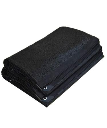 LXHONG Shade Cloth Shading net Shadow Cloth Shadow Protection Wrinkle Resistance Anti-UV Metal Hole antirust Carport 23 Sizes (Color : Black Size : 4x10m) 4x10m Black