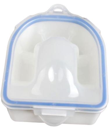 harayaa Nail Soaking Bowl Gel Nail Polish Remover Accessory Fall Resistant Manicure Bowl Hand Bowl for Salon Home Use Nails Spa Blue - Buy Online on GoSupps.com