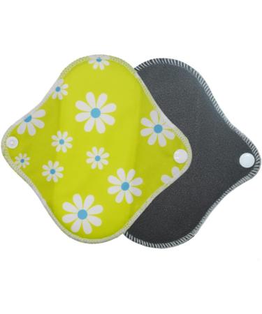 Organic Bamboo Washable Napkin Set - Super Absorbent Menstrual Cloth Pads for Women - Buy Online on GoSupps.com