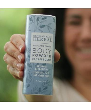 Ora's Amazing Herbal Body Powder Variety Set - Talc-Free Scented Dusting Powder for Women and Men - Natural Gift (2.5 oz x 3) - Buy Online on GoSupps.com