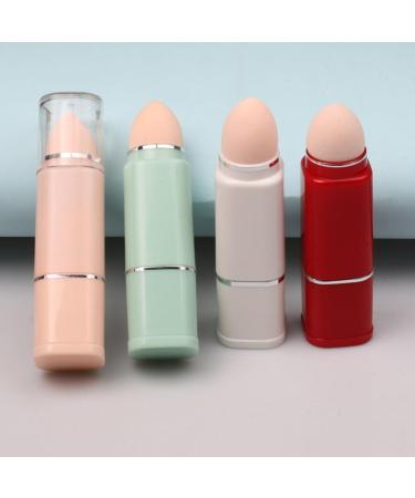 PATKAW Retractable Makeup Brush 2 in 1 Portable Blush Powder Brush Loose Powder Brush Makeup Sponge Foundation Blending Bristle for Cosmetics Supply - Buy Online on GoSupps.com