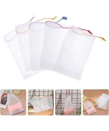 Amosfun 50pcs Soap Foaming Bags Soap Pouches Portable Soap Bags Soap Bar Pouches - Buy Online on GoSupps.com