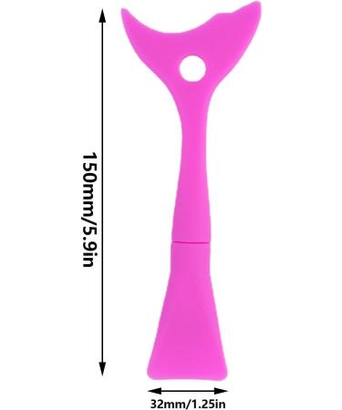 Silicone Eyeliner Tool | Silicone Eyeliner Stencil Lipstick Wearing Aid Face Cream Applicator Easy Makeup Tool Eyeliner Applicator Tool for Makeup Coatuiyo - Buy Online on GoSupps.com