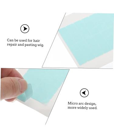 Angoily 20 Sheets Double-sided Tape Waterproof Wig Tape Double Sided Duct Tape Invisible Tape Hair Ribbon Tape for Hair Lace Wig Lace Front Wig Tape Stickers Wigs Supplies Replace Adhesive - Buy Online on GoSupps.com