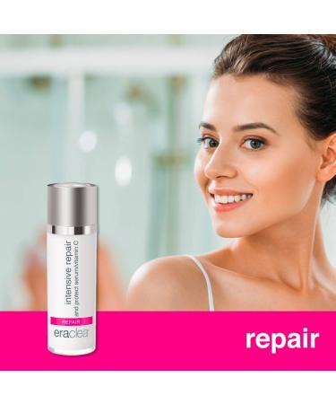 Eraclea Intensive Repair Vitamin C Serum with Hyaluronic Acid & Peptides - Anti-Aging Face Serum for Radiant Skin Reduces Wrinkles All Skin Types (1 fl oz) | International Shipping - Buy Online on GoSupps.com