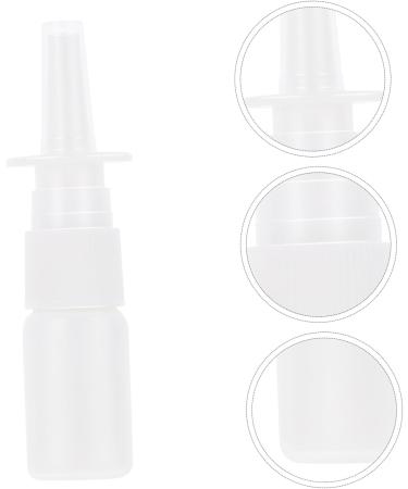 MAGICLULU 200 Pcs Small Bottle Glass Containers Travel Container Squirt Bottle for Hair Waterbottle Eye Patches for Adults Nasal Drip Spray Bottle 10ml Small Empty Bottle White Pe - Buy Online on GoSupps.com
