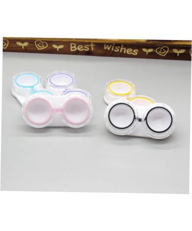 Veemoon 30 pcs Contact Lens Holder Carrier Bag Decorative Eye Case & Container for Lenses Ideal for Travel & Storage - Buy Online on GoSupps.com
