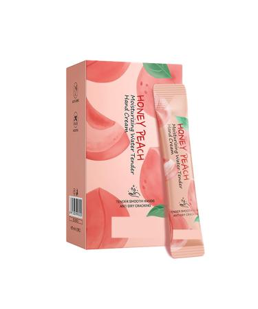 BakerMiche Fruit Fragrance Hand Cream Set 4ml x 20 Pcs Moisturizing Hand Cream Deeply Moisturizing & Nourishing Hand Care Cream NonGreasy & Fast Absorbing Avocado