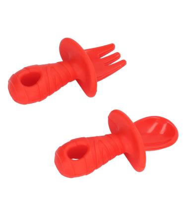 Buy Soft Silicone Spoons & Forks - Food-Safe Chewable LED Tools for Anxiety Relief | International Shipping - Buy Online on GoSupps.com