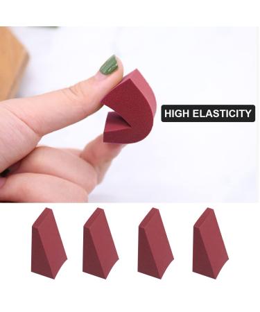 48 Latex-Free Makeup Sponges - Triangular Beauty Blenders for Powder Cream & Liquid - Reusable & Ideal for Cosmetics - Buy Online on GoSupps.com