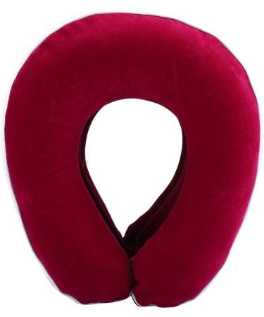 Inflatable Cervical Neck Traction Device for Neck Pain Relief - Rose Red - Buy Online on GoSupps.com