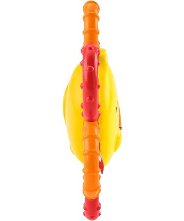 Fisher-Price Take & Teethe Lion Rattle Toy - Yellow Orange | 3M+ Baby Toy - Buy Online on GoSupps.com