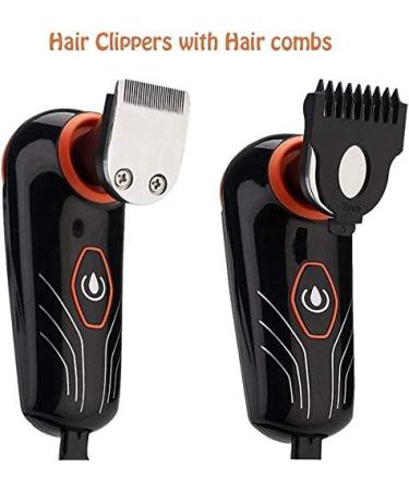 GeRRiT 5-in-1 Electric Head Shaver for Bald Men - Cordless Rechargeable Waterproof Grooming Kit with Beard Trimmer & Nose Hair Clipper - Buy Online on GoSupps.com