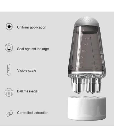 Hair Oil Applicator Bottle for Scalp Massaging & Growth | Mini Scalp Applicator Comb | Grey Hair Care Tool - Buy Online on GoSupps.com