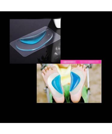 Flexible Silicone Arch Support Cushions for Kids - Adhesive Professional Foot Inserts - Buy Online on GoSupps.com