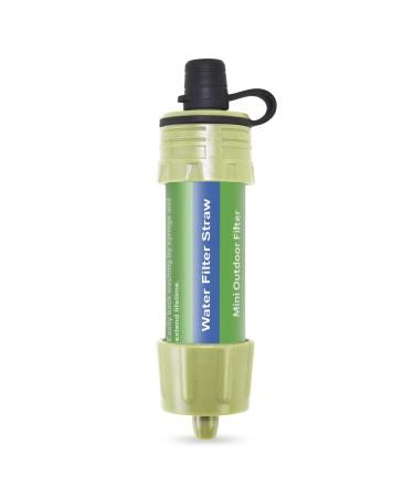 Lixada Mini Water Filter | 5000L Portable Straw Filter for Camping & Travel | Emergency Water Filtration System - Buy Online on GoSupps.com