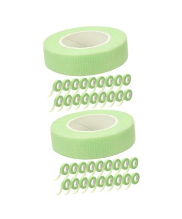 POPETPOP 40 Rolls Skull Stationary Sensitive Lash Tape Lash Supplies Eyelash Grafting Tape Green Tape Makeup Stuff Make up Tape for Eyes Non-woven Fabric Microporous Lifting Belt