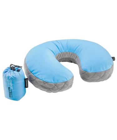 Cocoon AIR CORE Hood/Camp Pillow Ultralight 28X37 cm (Light Blue/Grey)