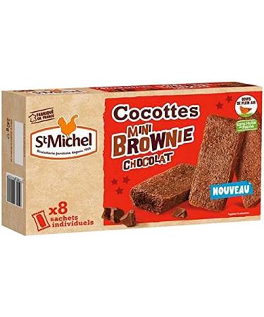 St Michel Mini Chocolate Brownie 240g (pack of 3)