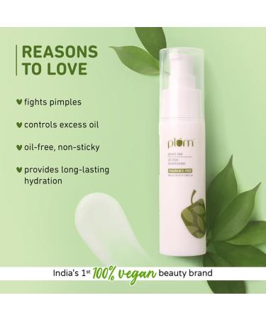 Plum Green Tea Face Moisturizer | Squalane Niacinamide & Hyaluronic Acid | Ultra Hydrating & SLS/Paraben Free | Fresh Clear Skin for Men & Women | 1.69 Fl OZ - Buy Online on GoSupps.com