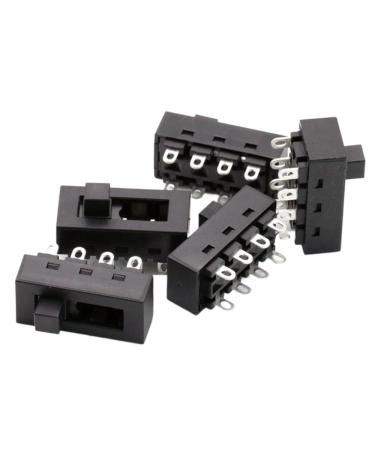 2 Pieces 12A 250V 3-Position 8-pin Toggle Sliding DIP Switch LQ-103H Hair Dryer hot and Cold air JJ-15 FH6218/20/21/31