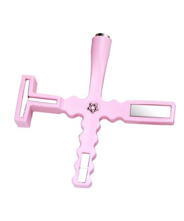 Meindin Nail Magnets for Multi-Function Magnet Stick Professional Cat Eye Stick 5 in 1 Nail Design Tools for Salon Studio Home Pink