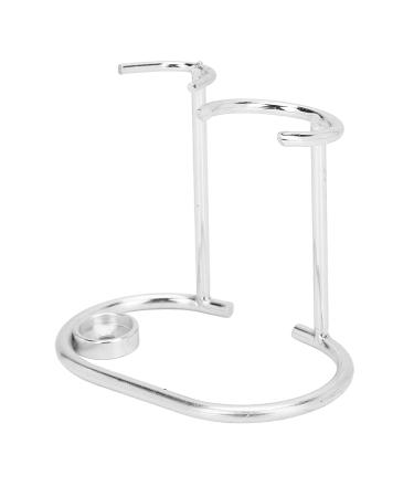 Gientan Stainless Steel Safety Brush Stand | Portable Universal Shaving Brush Holder for Toilet | Durable Silver Design - International Shipping Available - Buy Online on GoSupps.com
