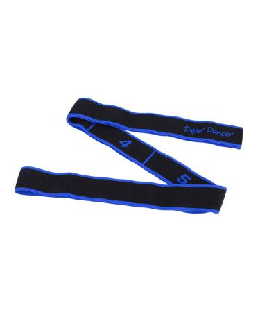Children's Yoga Band Yoga Band Latin Dance Elastic Stretching Belt Fitness Exercise Pulling Strap(Blue)