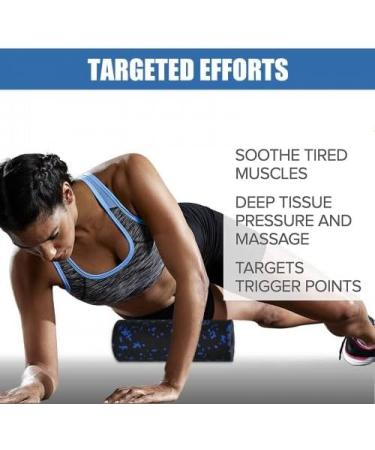 Mini Fascia Roll & Ball Set - Medium-Hard Massage Roller for Yoga & Pilates | Effective Fascia Training & Self-Massage - Buy Online on GoSupps.com