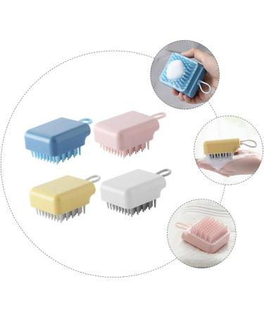 Buy Magiclulu Silicone Shampoo Brush - 12-Pack Scalp Massager & Limestone Remover for Baby Shampoo - Multifunction Hair Care Tool - Buy Online on GoSupps.com